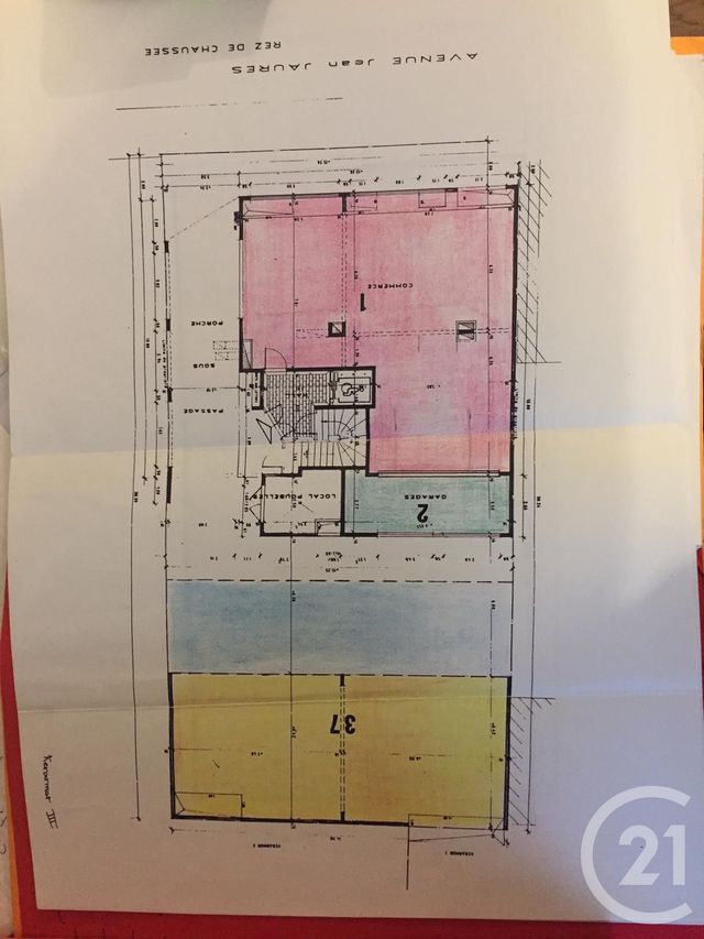 commerce à louer - 240.0 m2 - SARTROUVILLE - 78 - ILE-DE-FRANCE - Century 21 G.T.I.